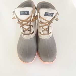 Sperry Saltwater Emboss Wool Duck Boots